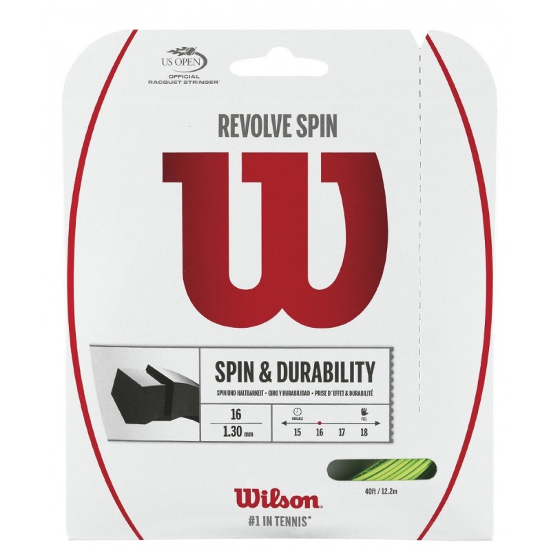 Cordage Wilson Revolve Spin Vert