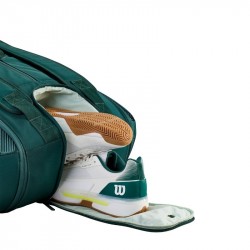 Vente Sac Thermo Wilson Blade V10 Super Tour 15 raquettes Vert