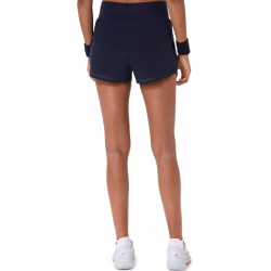 Achat Short Femme Asics 2en1 Match Bleu Marine