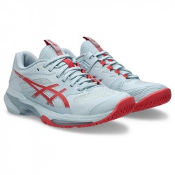 Promo Chaussure Femme Asics Solution Speed FF 4 Toutes Surfaces Bleu