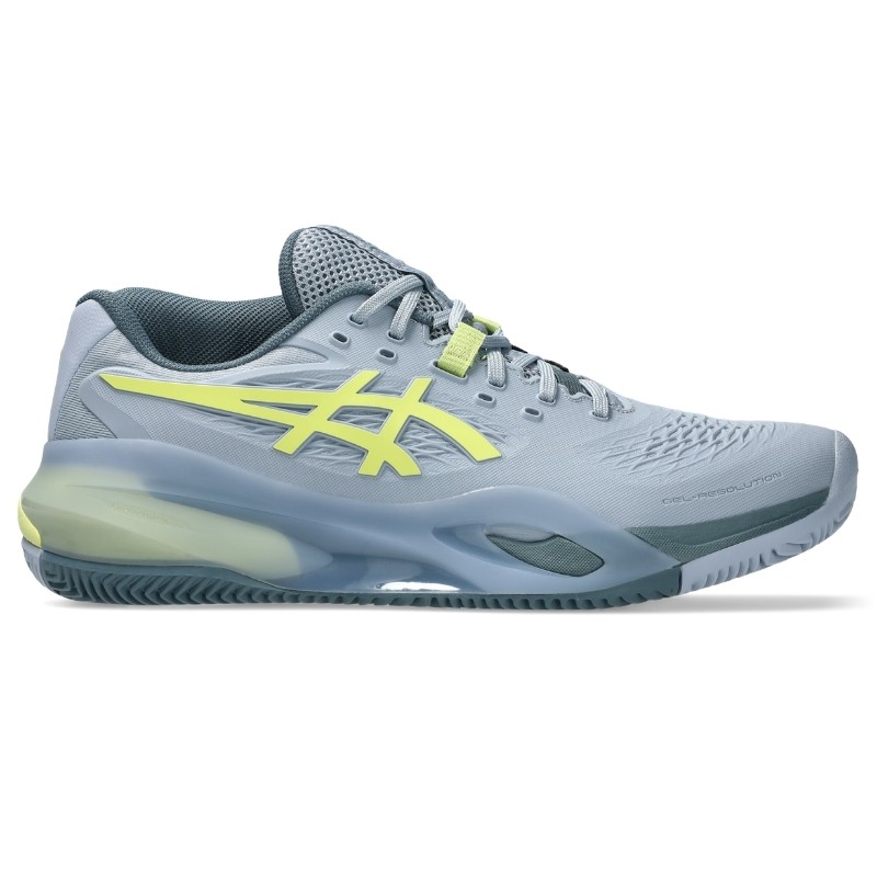 Chaussure Asics Gel Resolution X Terre Battue Gris