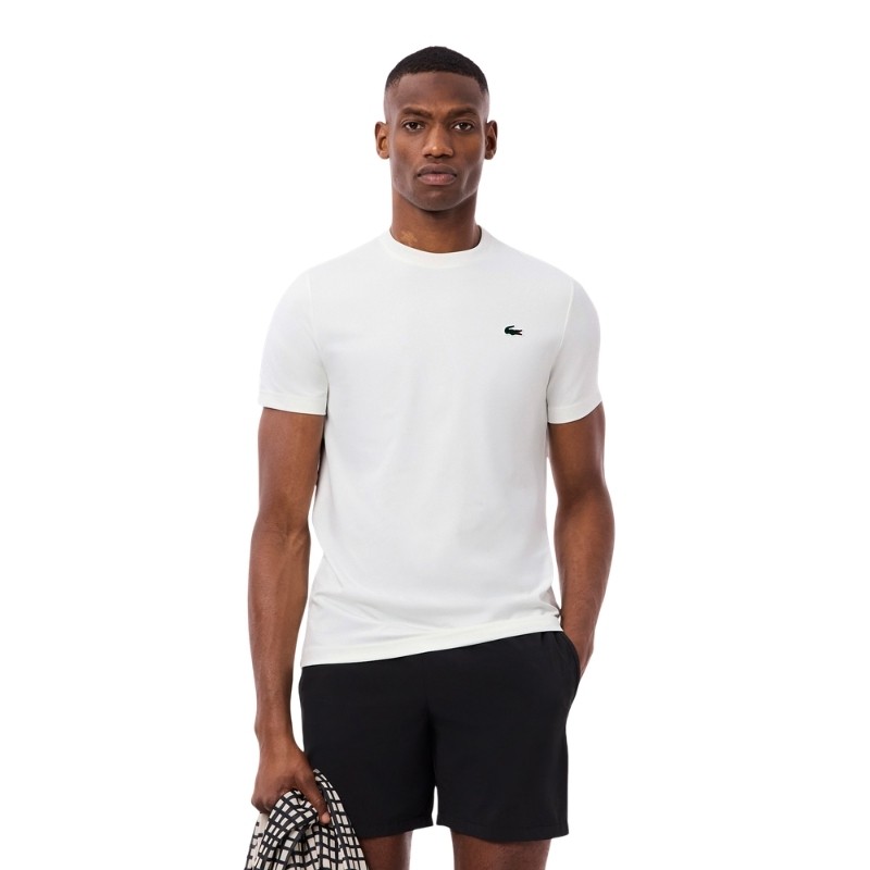 Tee-Shirt Lacoste Sport Léger Strech Blanc