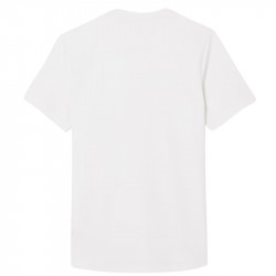 Vente Tee-Shirt Lacoste Sport Léger Strech Blanc