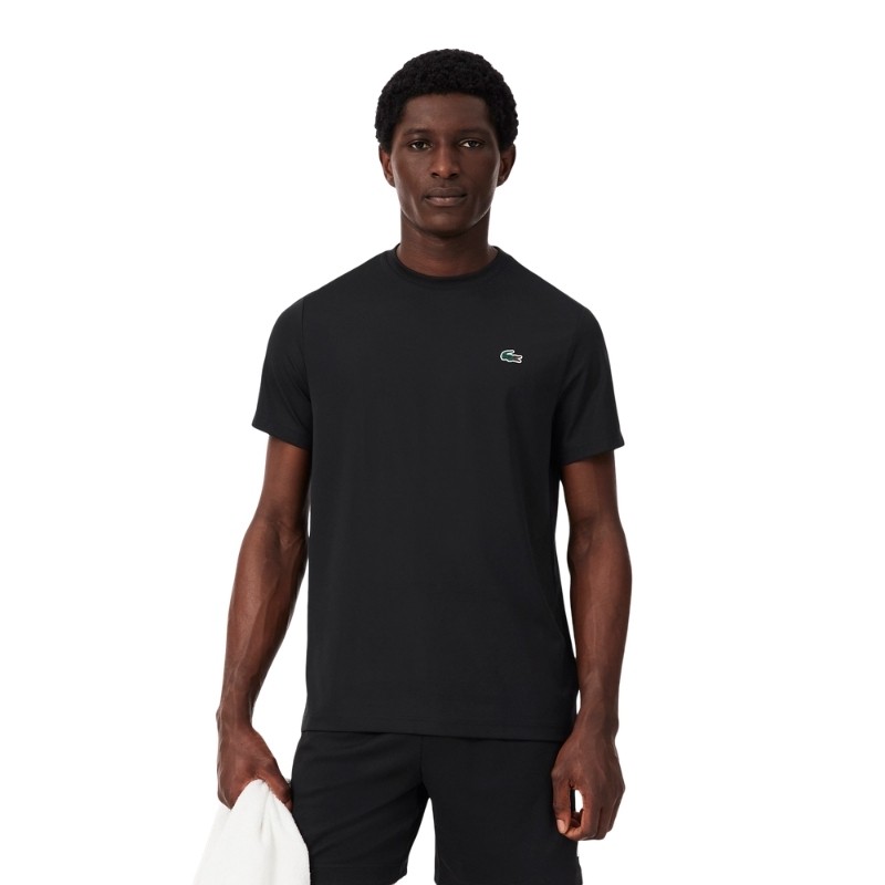 Tee-Shirt Lacoste Sport Léger Strech Noir