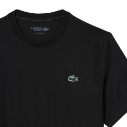 Tee-Shirt Lacoste Sport Léger Strech Noir