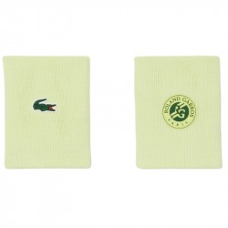 Serre-Poignets Lacoste Edition Roland Garros x2 Vert
