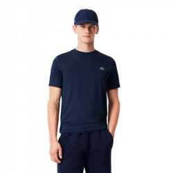 Tee-Shirt Lacoste Sport Léger Strech Bleu Marine