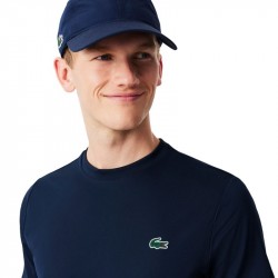 Prix Tee-Shirt Lacoste Sport Léger Strech Bleu Marine