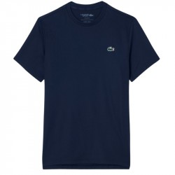 Vente Tee-Shirt Lacoste Sport Léger Strech Bleu Marine