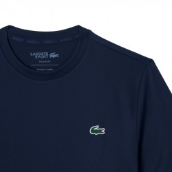 Tee-Shirt Lacoste Sport Léger Strech Bleu Marine