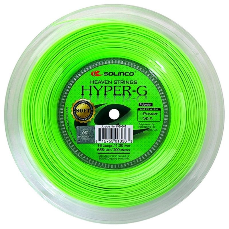 Bobine de Cordage Solinco Hyper G Soft (200m)