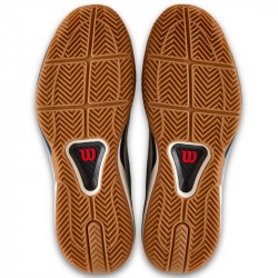 Chaussure Wilson Rush Tour 5 Terre Battue Blanc