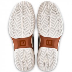 Chaussure Wilson Rush Lite 5 Terre Battue Blanc