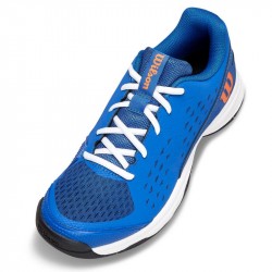 Promo Chaussure Enfant Wilson Rush Pro L Toutes Surfaces Bleu