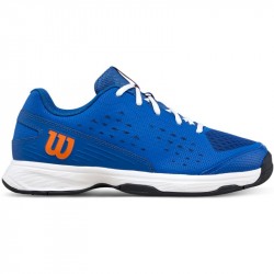 Chaussure Enfant Wilson Rush Pro L Toutes Surfaces Bleu