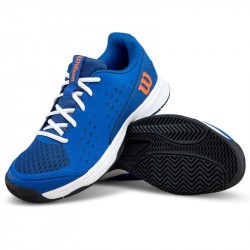Vente Chaussure Enfant Wilson Rush Pro L Toutes Surfaces Bleu
