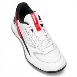 Promo Chaussure Enfant Wilson Rush Pro 5 Toutes Surfaces Blanc