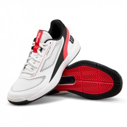 Prix Chaussure Enfant Wilson Rush Pro 5 Toutes Surfaces Blanc