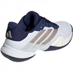 Promo Chaussure Adidas Barricade 14 Toutes Surfaces Blanc