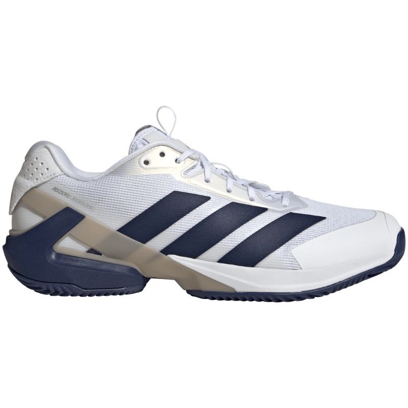 Chaussure Adidas Adizero Ubersonic 5 Terre Battue Blanc