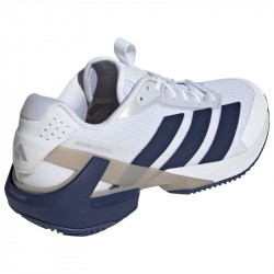 Promo Chaussure Adidas Adizero Ubersonic 5 Terre Battue Blanc