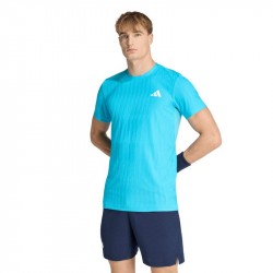 Tee-Shirt Adidas Pro Climacool+ Airchill Freelift Bleu
