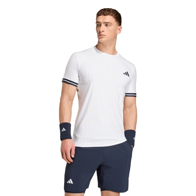 Tee-Shirt Adidas Pro Climacool+ Freelift Blanc
