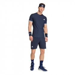Tee-Shirt Adidas Pro Climacool+ Freelift Bleu Marine