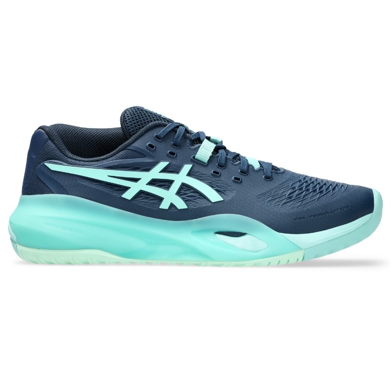 Chaussure Asics Gel Resolution X Toutes Surfaces Bleu Marine