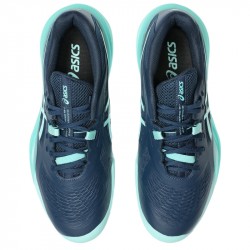 Chaussure Asics Gel Resolution X Toutes Surfaces Bleu Marine