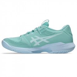 Achat Chaussure Femme Asics Solution Speed FF 4 Toutes Surfaces Turquoise