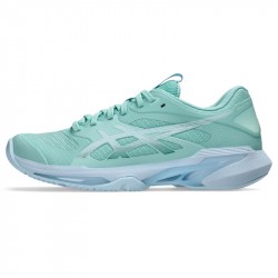Prix Chaussure Femme Asics Solution Speed FF 4 Toutes Surfaces Turquoise