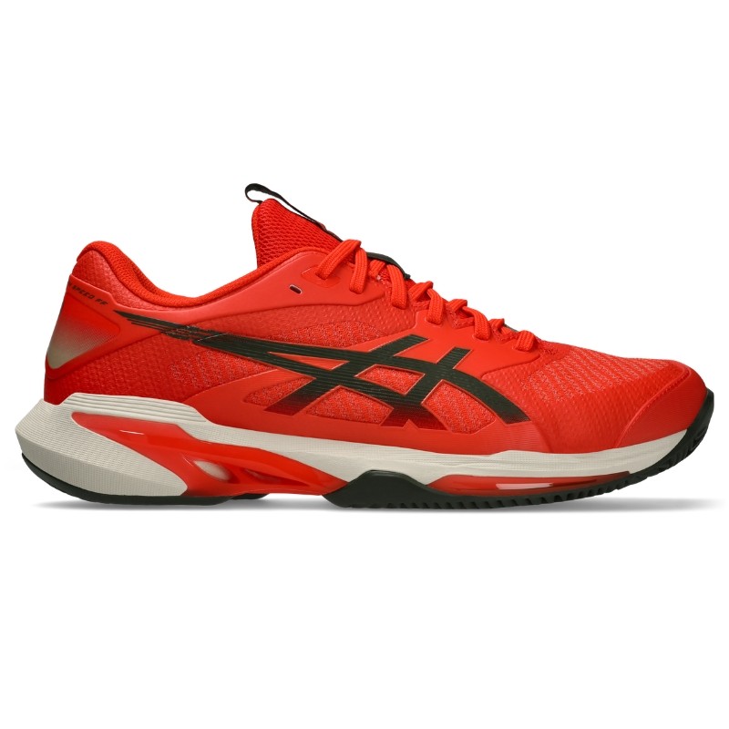 Chaussure Asics Solution Speed FF 4 Terre Battue Rouge
