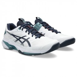 Promo Chaussure Asics Solution Speed FF 4 Toutes Surfaces Blanc