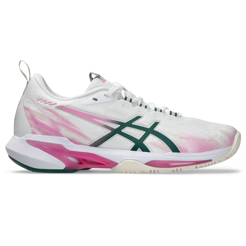 Chaussure De Padel Femme Asics Sonicsmash FF Blanc/Rose