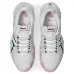 Chaussure De Padel Femme Asics Sonicsmash FF Blanc/Rose