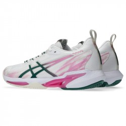 Vente Chaussure De Padel Femme Asics Sonicsmash FF Blanc/Rose