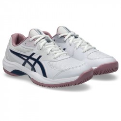 Promo Chaussure Enfant Asics Gel Game GS Toutes Surfaces Blanc