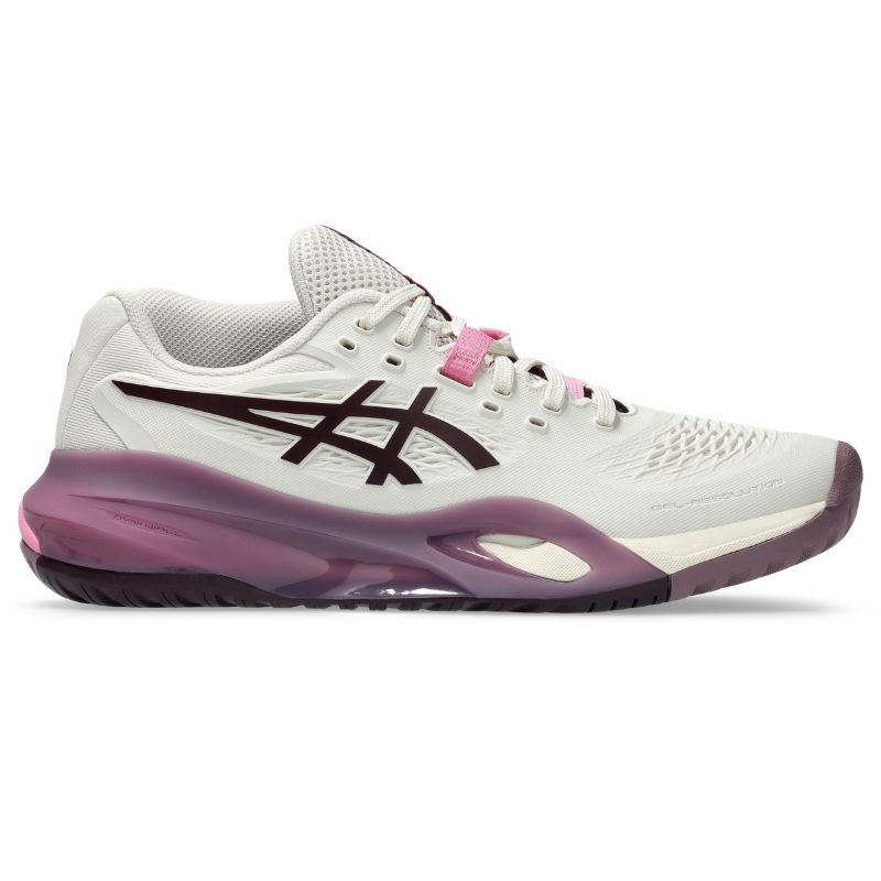 Chaussure Femme Asics Gel Resolution X Toutes Surfaces Blanc
