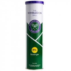Tube de 4 Balles Slazenger Wimbledon