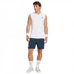 Promo Short Adidas Climacool 2en1 Bleu marine