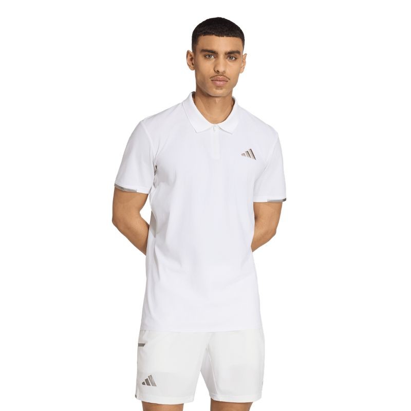 Polo Adidas Climacool Freelift Pro Blanc