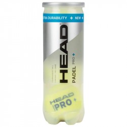 Tube De 3 Balles de Padel Head Padel Pro +