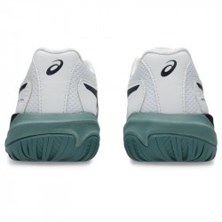 Promo Chaussure Enfant Asics Gel Resolution X GS Toutes Surfaces Blanc/Bleu