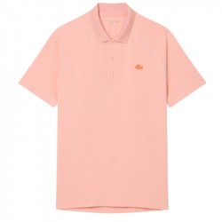 Promo Polo Lacoste Sport Regular Fit Corail