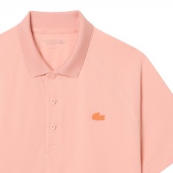Vente Polo Lacoste Sport Regular Fit Corail