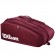 Sac Thermo Wilson Defyer 15 raquettes Bordeaux