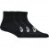 3 Paires de Chaussettes Asics Quarter Noir