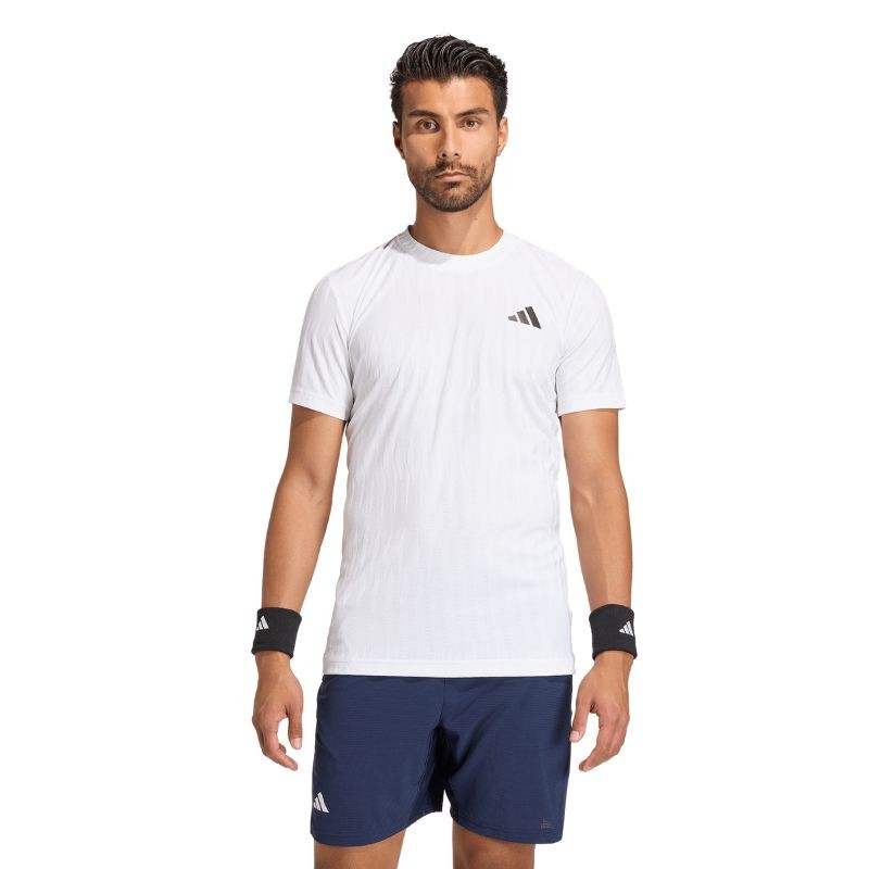Tee-Shirt Adidas Pro Climacool+ Airchill Freelift Blanc