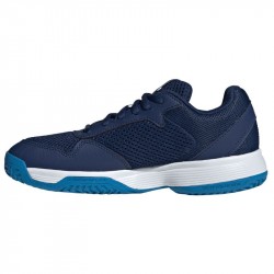 Achat Chaussure Enfant Adidas CourtFlash Bleu Marine